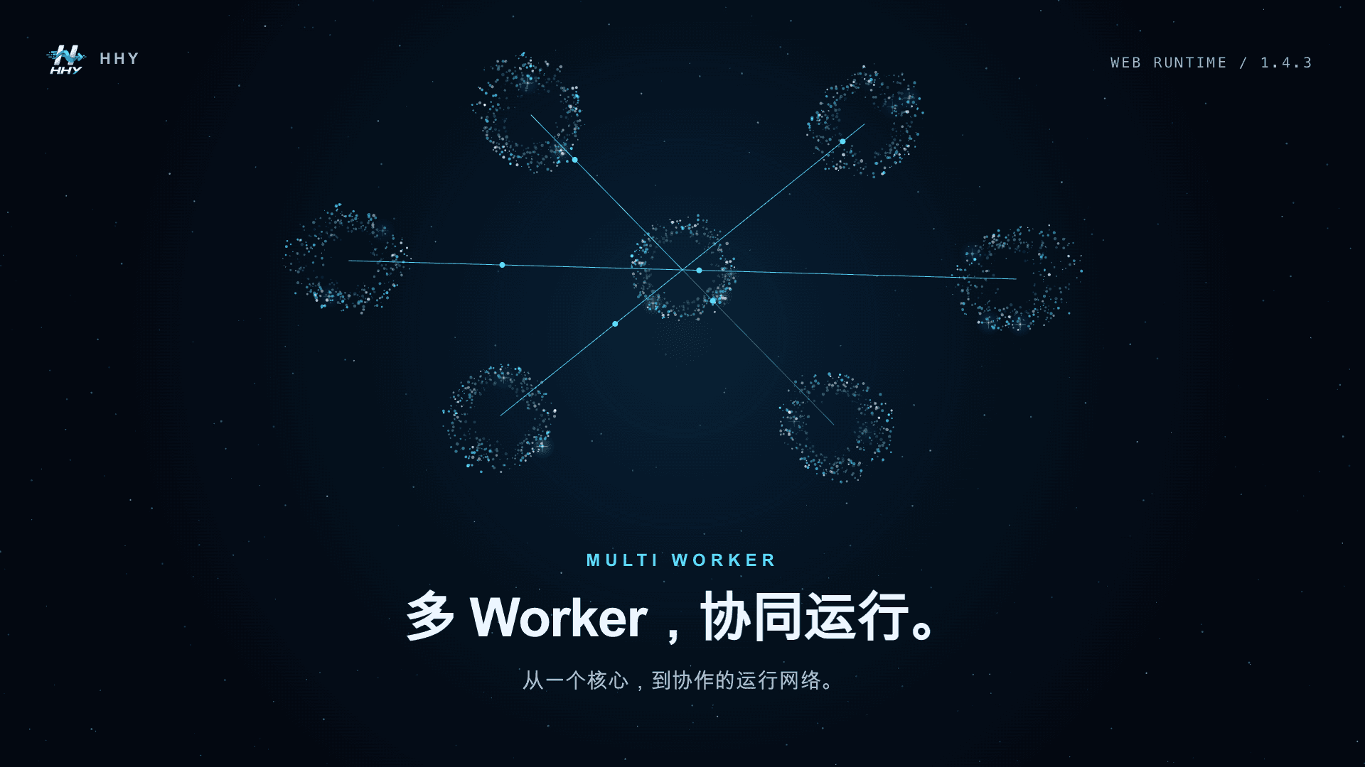 Architecture communication in the HHY Web Runtime launch film